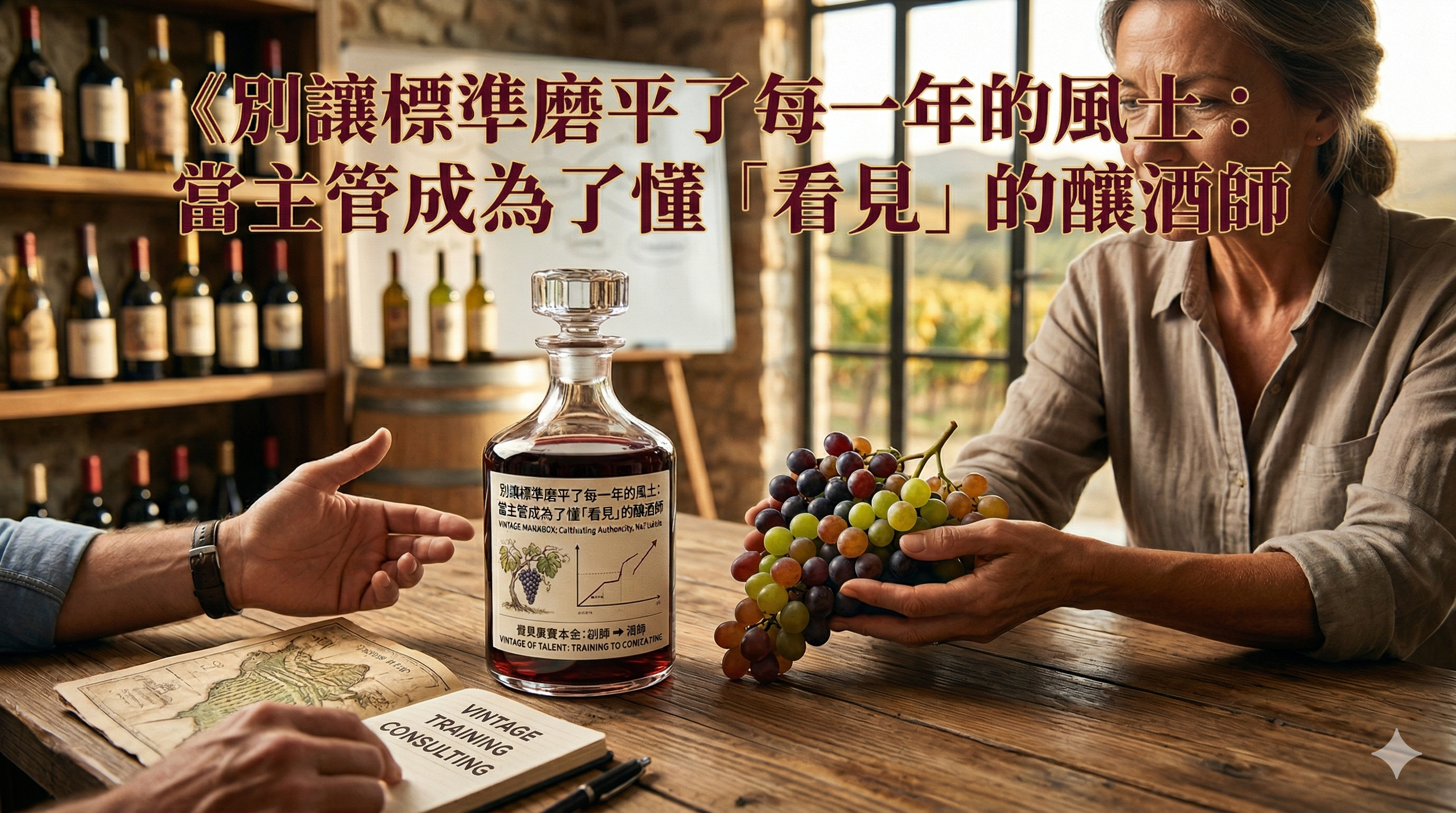 別讓標準磨平了每一年的風土：當主管成為了懂「看見」的釀酒師